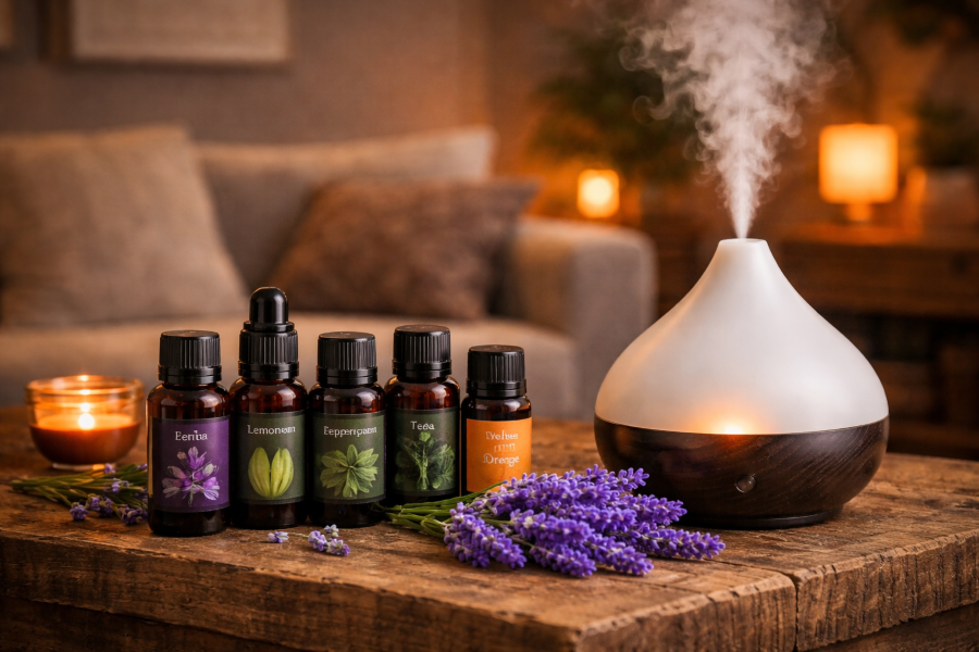 TINH DẦU THIÊN NHIÊN - BÍ QUYẾT SỐNG KHỎE VÀ THƯ THÁI TẠI NHÀ